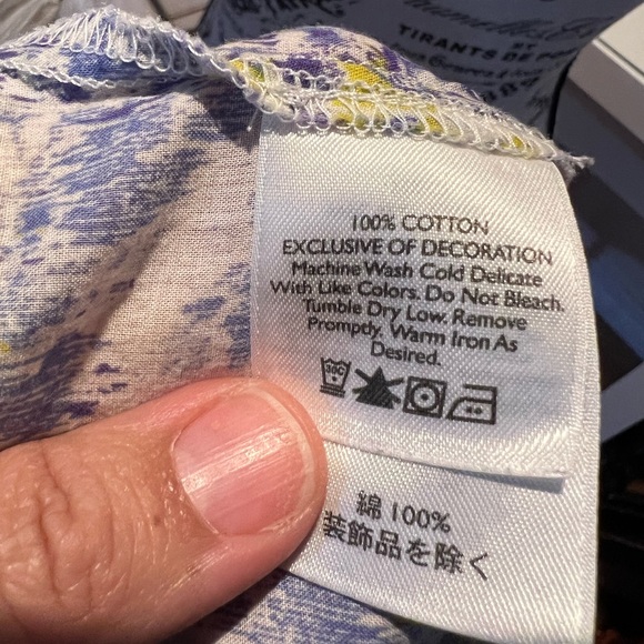 Eddie Bauer 100% cotton top size large - Picture 6 of 7